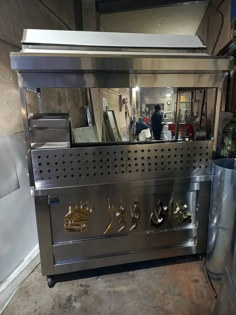 BBQ counter,Shawarma Counter , Hot Plates SS Best Quality 2