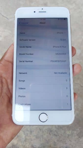 iphone 6 plus (bypass) Gold color 5