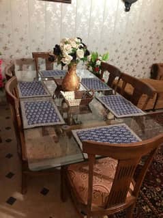 Dining table 6 seater