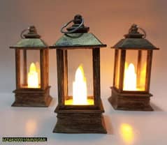 elegant mini candle lamp, pack of 3