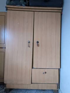 wooden 4 door Almari