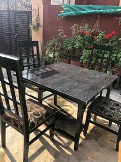 Dining table 4 seater