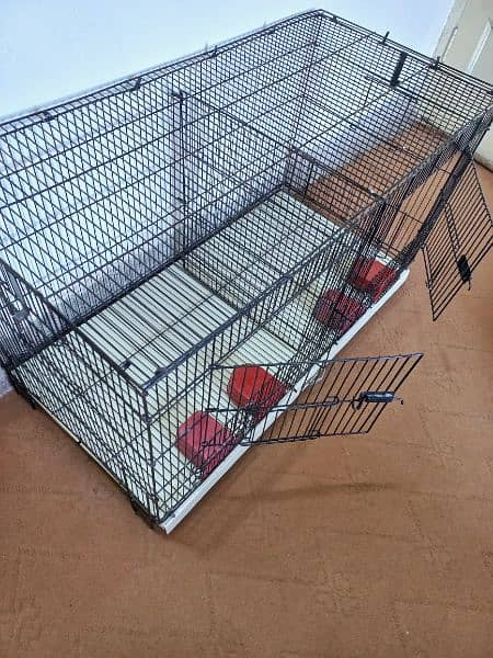 Folding Cage(pinjra) 2 portions for parrots. . 1