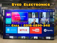 BRILLIANT DISPLAY 55 INCH SMART ANDROID LED TV