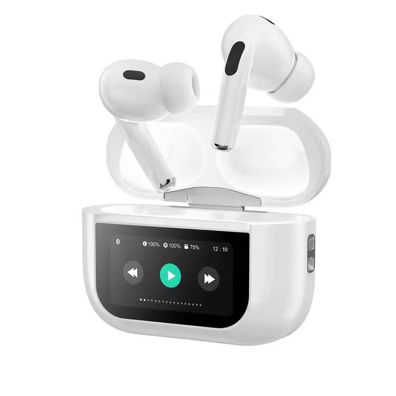 A9 Air Pods Pro 2, LCD Touch Display Screen, ANC/ENC Air pods 4