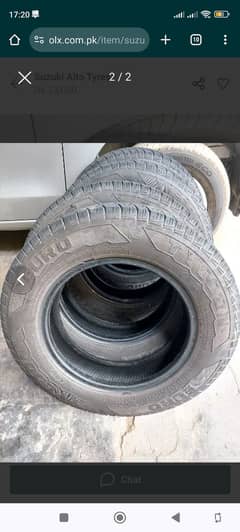 Suzuki alto used tyres for sale