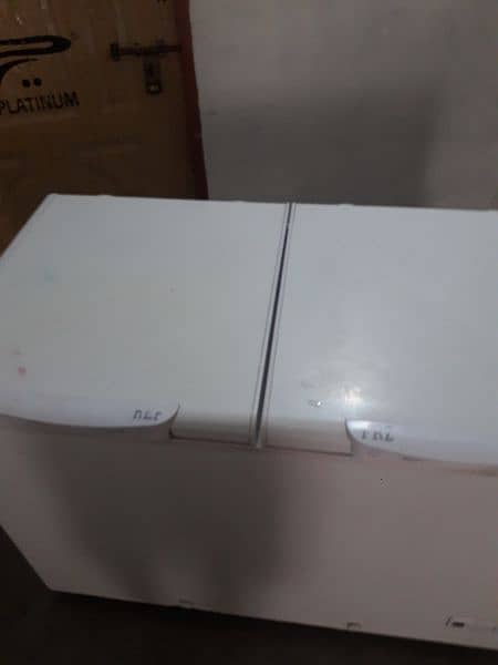 Haier double door freezer 3