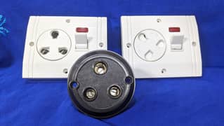 Power Plug | Power Plug Socket for AC & Moters ( 2+1=3 )