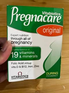 pregnacare pregnancy folic acid and vitamins
