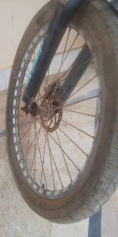 Bicycle double gear and all okay condition