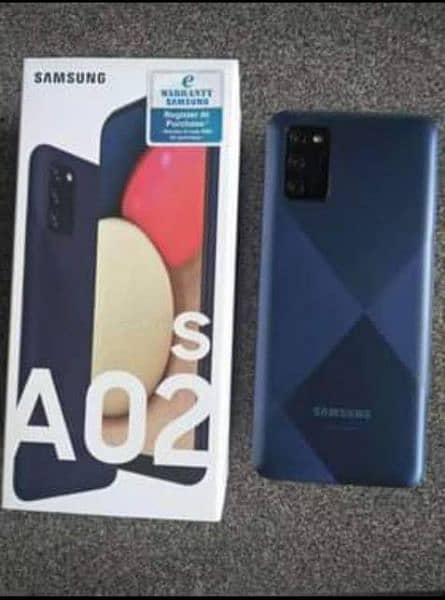 Samsung a02s 4/64  blue colour 2