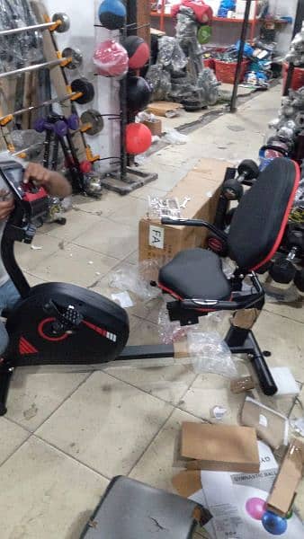 Treadmill elleptical bench press exercise cycle walking running cardio 9