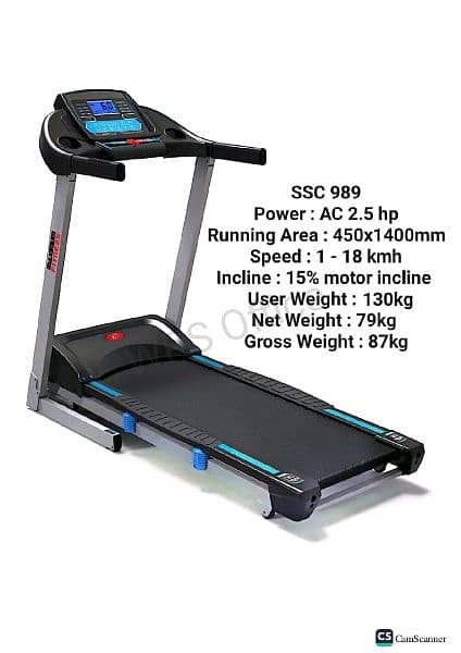Treadmill elleptical bench press exercise cycle walking running cardio 2