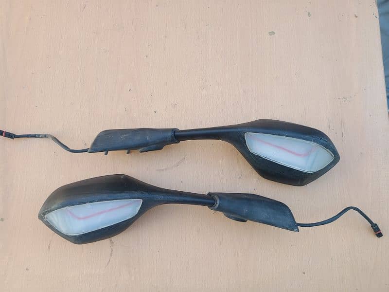 BMW S1000RR side mirrors 1