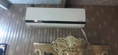 Haier 1.5 ton  dc inverter AC Heat and cool u bend cheng