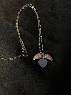 Open Heart shaped necklace