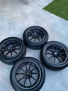 17 inch rays with tyres 0