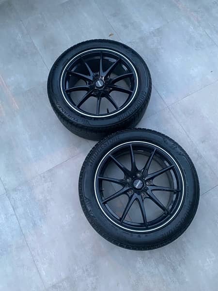 17 inch rays with tyres 3