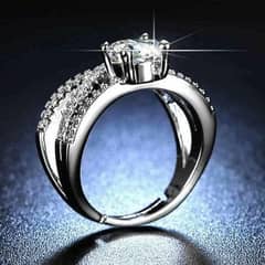 Layered Diamond Ring