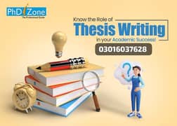 Thesis, synopsis and Article writing