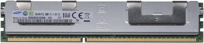 SAMSUNG 16GB 4RX4 PC3L-8500R Samsung 16GB PC3-8500 DDR3-1066MHz ECC R