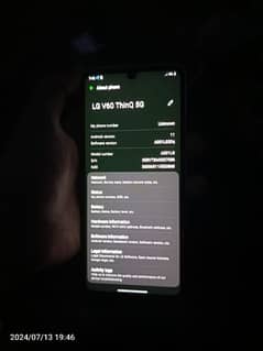 LG V60 5G PTA PROF 10by10 condition 8.128