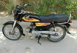 Honda CD70 2020 model Karachi num