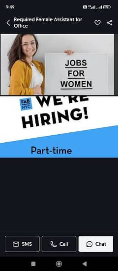 Female staff / job urgently