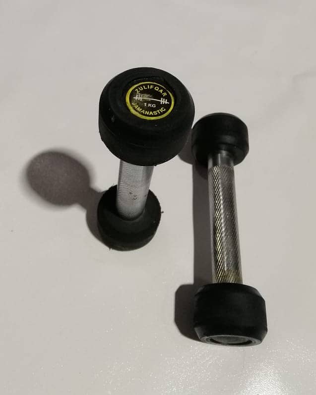 Rubber Coated Dumbbells 250 per kg 7