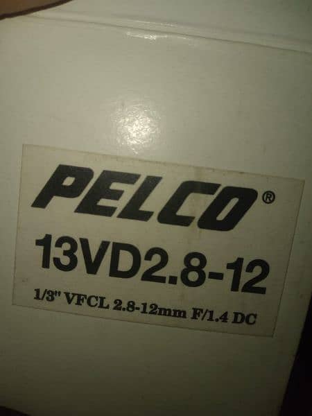 original pelco varifocal length lenses 0