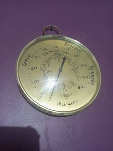 ANTIQUE HYGROMETER 0