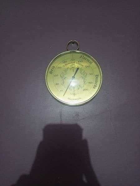 ANTIQUE HYGROMETER 5