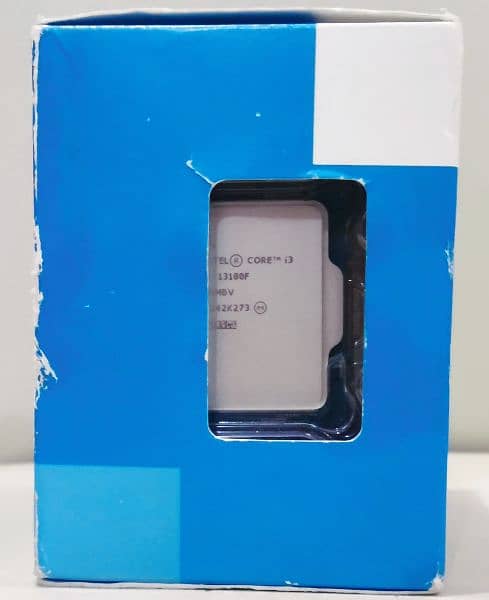 Intel i3 13100f box with stock cooler 0