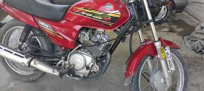 yamha 125 YZ 2021 model All punjab number for urgent sale
