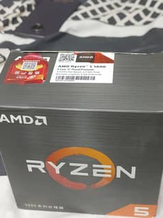 AMD Ryzen 5 5600 complete box & cooler