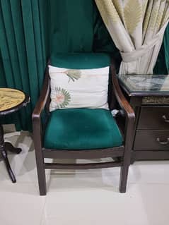 Solid Wood Chairs In Good Condition
