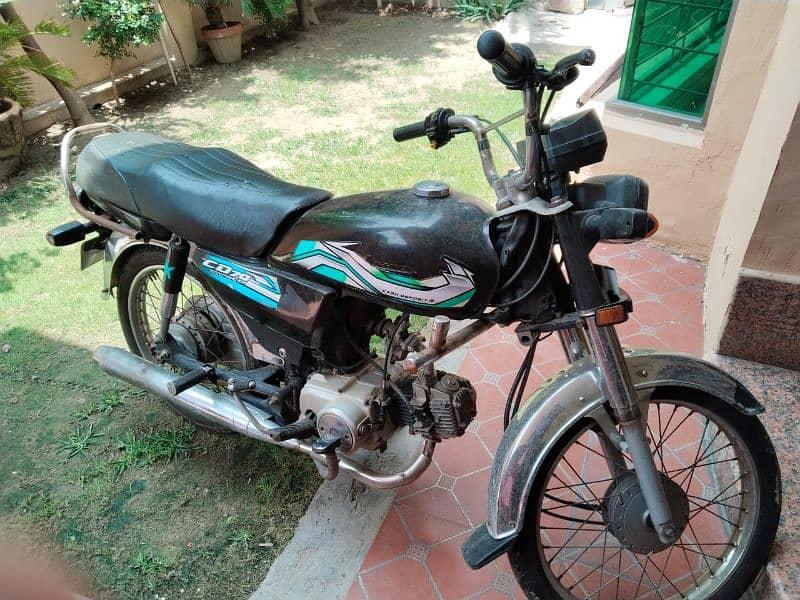 Honda CD 70 black 2015 0