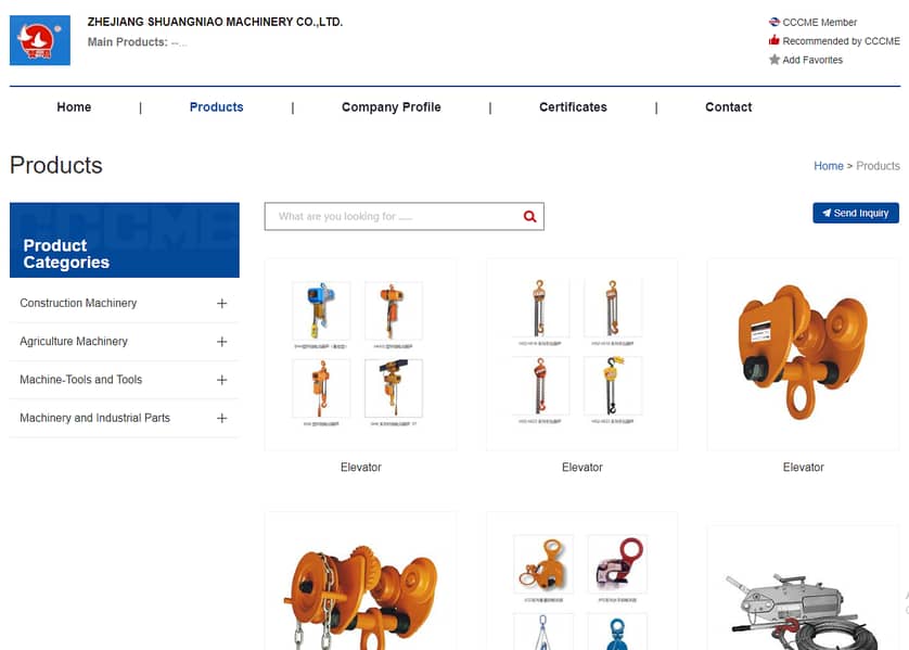 chain chen pulley block kuppi hoist elevator 8