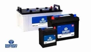 Daewoo Batteries All types available