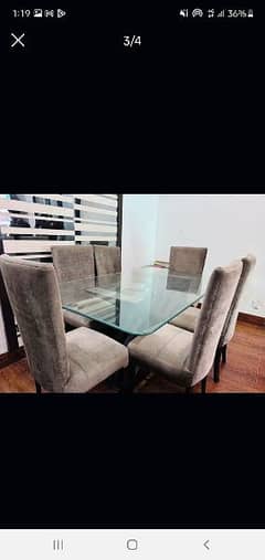 6 seater dining for sale