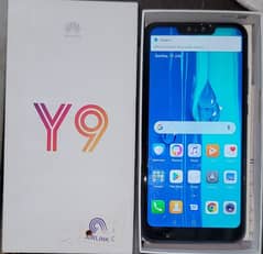 Huawei Y9 2019 4GB 64GB with Complete Box and Original Accessories