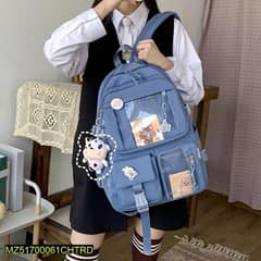 Girl's Nylon Casual Backpack