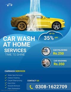 Car wash home Services in Lahore | Car cleaners