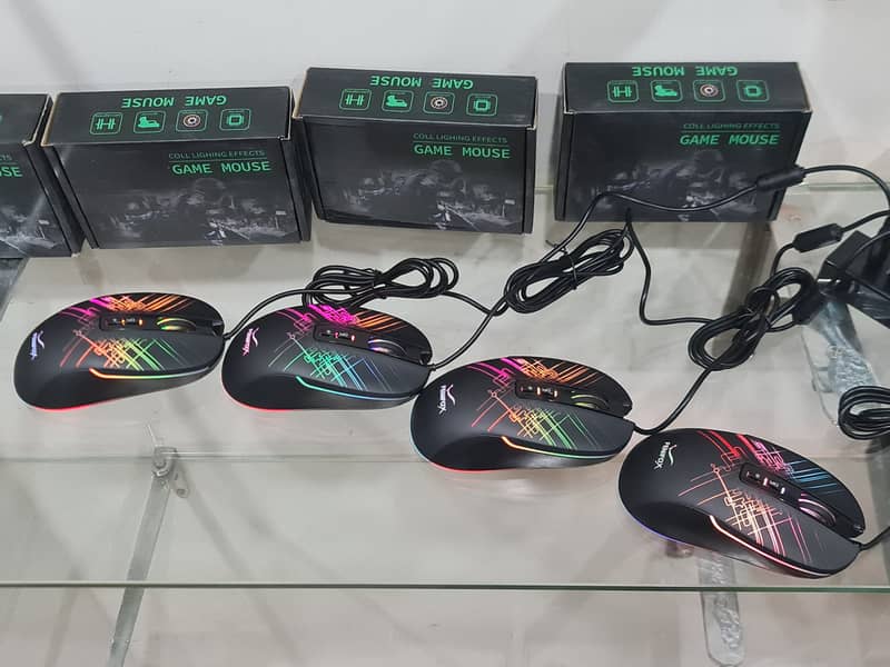 Optical Fenifox RGB Wired Gaming Mouse 1