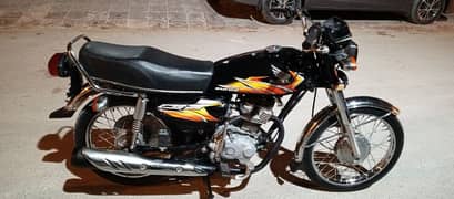 Honda CG 125 2021 model First owner Karachi num 03100206928