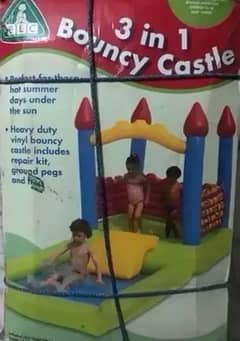 Castle and pool Box Packed