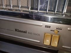Rinnai  Gas Heater Model 1260s ceramic plates.