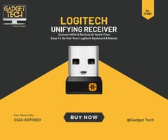 Logitech Unifying Receiver USB Adapter For Wireless Keyboard & Mouse