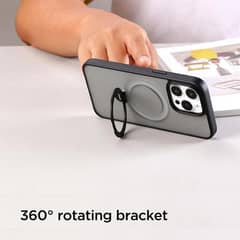 magnetic case with ring holder for iPhone 15 pro max