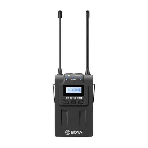 BOYA BY-WM8 Pro-K2 UHF Dual-Channel Wireless Microphone System 5